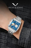 Specht & Söhne 2026 New Arrivals Hot Selling Fashion Men's Watches Stainless Steel Japan VK63 Chronograph Quartz Wristwatch