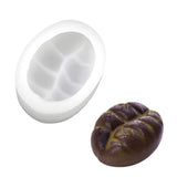 Single-Cell Coffee Beans Peanuts Pecan Pistachios Design Silicone Chocolate Mold Mousse Cake Mould Kitchen Dessert Baking Tools