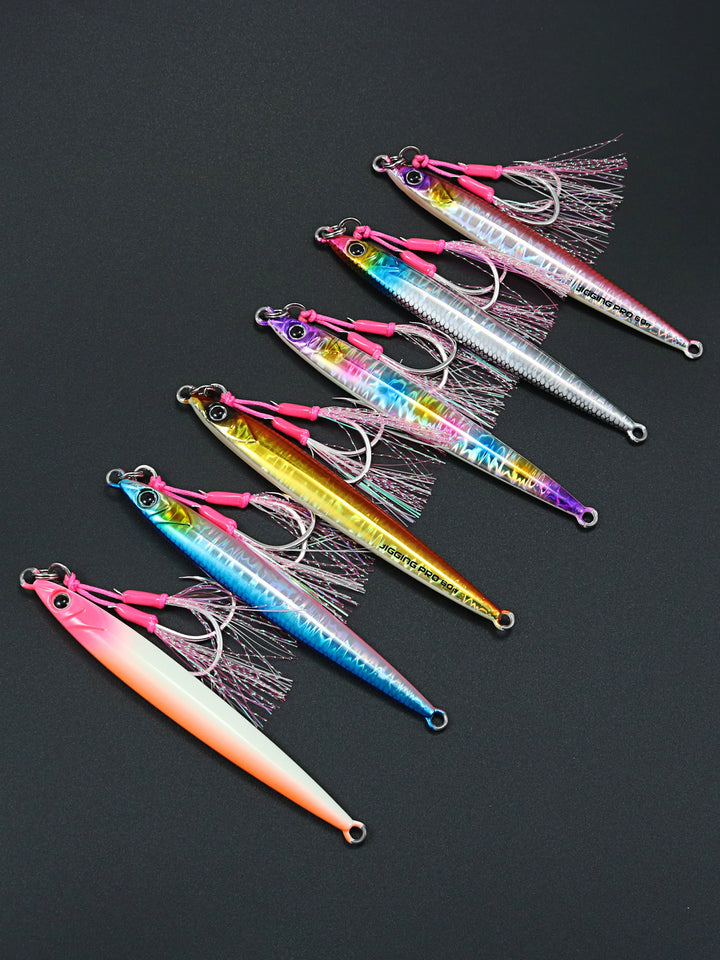 JIGGING PRO Slide Stick Metal Jig 40g 60g Shore Jigging Lure Long Casting Fast Sinking Fall Jigs For Sea Bass Mackerel Kingfish