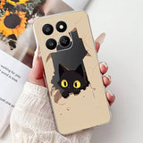 For Honor 400 Smart 5G Case LGN-NX1 Cute Cartoon Painted Cover Soft Slim Phone Case For Honor X7d HonorX7d Honor400 Smart Fundas