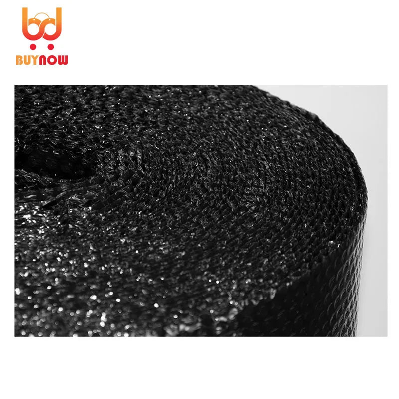 20/30/40/50cm Width Packaging products Pure black opaque shockproof bubble film Food packaging film for express moving