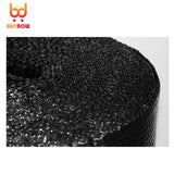 20/30/40/50cm Width Packaging products Pure black opaque shockproof bubble film Food packaging film for express moving