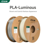 eSUN PLA Filament 1.75mm Glow in the Dark PLA 3D Printer Material 1KG Spool Luminous 3D Printing Filament for 3D Printer