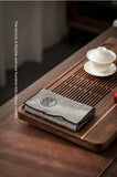 Water Absorption Tea Towel Tea Cloth Thickened Coffee Table Cloth Zen Teaware Towel Cotton Linen Rag Pad Tea Table Accessories