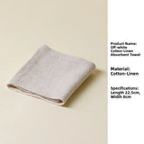 Thick Handmade Cotton Linen Tea Towel Double Sided Water Absorbent Tea Tablecloth Tea Set Mat Tea Tray Cup Coaster Pot Holder