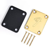 Electric Guitar Neck Plates Vintage-style Guitar Protector With Screws Fits Most Guitars Basses