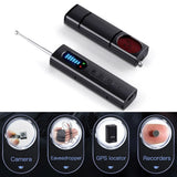 Wireless Camera Detectors 5 Levels Adjustable Sensitivity GPS Detector 25H Working Time for Travel Hotel Car for Office Bathroom