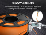 TECBEARS High Speed Matte PETG 3D Filament 1.75mm 5KG petg 600mm/s  Neatly Wound Multi Color FDM 3D Printer Materials DIY Gift