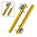 Metal hook binding device fishhook Manual hook binding device dual-purpose sub-wire knoter Wire binding device Fishing gear