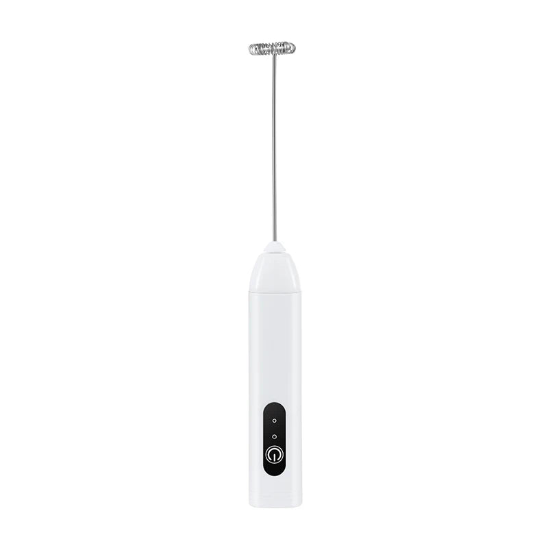 Mini Milk Frother Electric Egg Blender Coffee Whisk Mixer USB Rechargeable Handheld Mixer Foamer Shaker Cooking Drink Blender