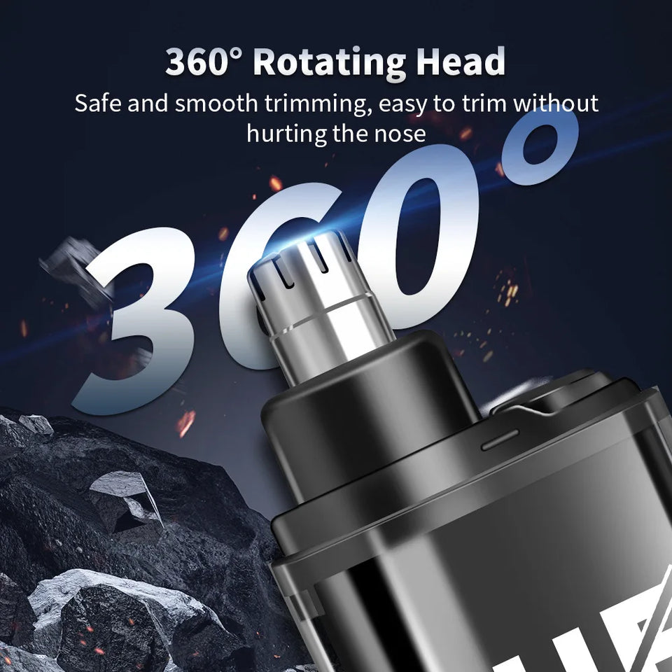 HIENA Electric Nose Hair Trimmer Mini Pocket Nose Ears Hair Eyebrow Trimmer for Men Rechargeable Clipper ﻿home appliance