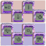 Electronic Pets Game Tamagotchi Handheld Game Console Toy in Russian Original German Spanish Polish Virtual Digital Pet Toy