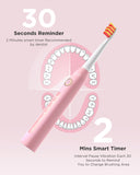 Fairywill FW-507 Sonic Electric Toothbrush 5 Modes USB Charger Tooth Brushes Replacement Timer Sonic Toothbrush 8 Brush Heads