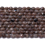 5x6mm Natural Stone Coffee Labradorite Faceted Rice Shape Beads For Jewelry Making Handmade Bracelet Party Gift DIY Accessories