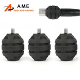 1pc AME Archery Balance Bar Shock Absorber Ball Rubber Silencer Stabilizer for Recurve Compound Bow Hunting Shooting