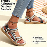 Summer women's Sandals Fashion Leisure Beach Holiday Sandals for women's Lightweight Shoes New Outdoor Comfortable Casual Sandal