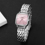 Fashion Square Women Watches Simple Ladies Quartz Wristwatch Reloj Mujer（Without Box）