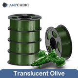 5KG ANYCUBIC PETG Filament PLA 3D Printer Multicolor 1.75mm Plastic 3D Printer Filament For Kobra 3 Combo S1C FDM 3D Printer