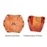 Outdoor Lightweight Folding Tableware Portable Bowl Plates Coffee Filter Funnel Cup Heatproof Food-Grade Tableware Easy to Clean