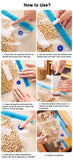 Electric Vacuum Sealer Pump Portable Handheld Vacuum Sealer Pump Rechargeable Sealer Pump with BPA-Free Vacuum Packaging Bag