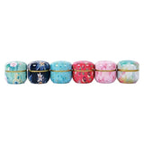 New Portable Retro Metal Tea Can Chinese Candy Coffee Bean Tea Bag Sealed Moisture-proof Container Personalized Storage Supplies
