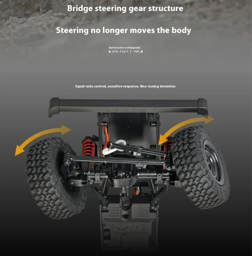 1/12 4WD Off-Road RC Car MN98 MN99S 2.4G Remote Control SUV Electric Climbing Car Toy for Kids Official Licensed Model Guard 90