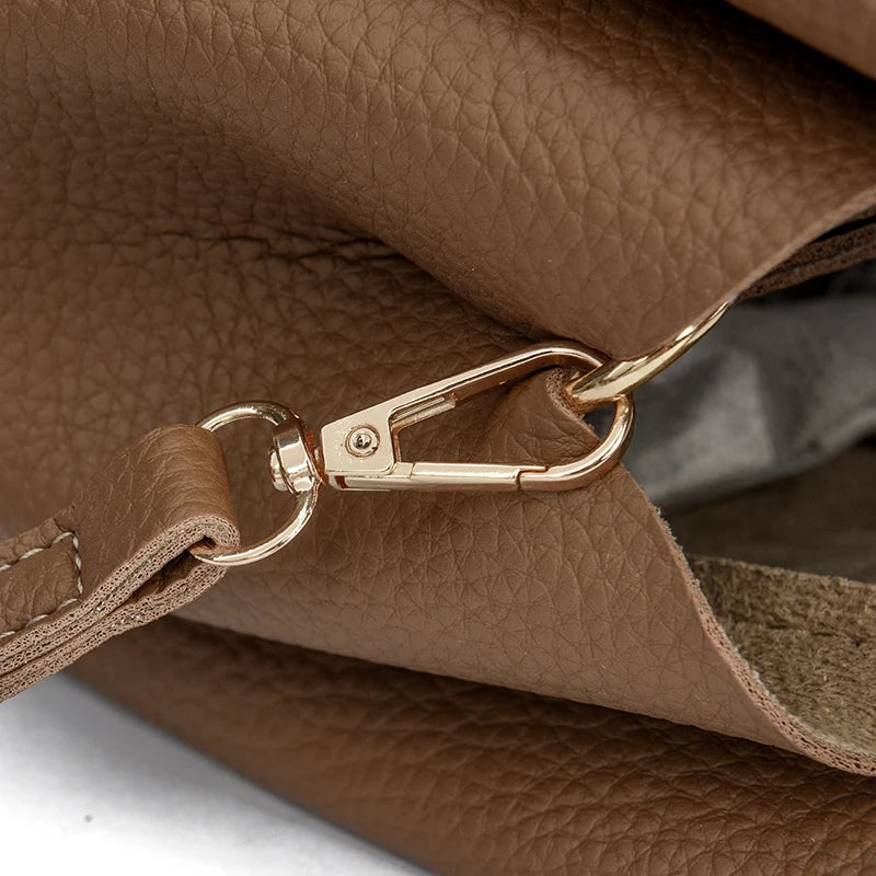 Luxury Casual Tote Women Bag High Quality Leather Ladies Handbag Shoulder Crossbody for Women 2025 Large Vintage Bags Sac A Main