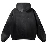 2026 Autumn Winter Men's New Pullover Hoodie Y2K Printed Retro Jacket Uniform Casual Fashion Loose Sweatshirt for Men and Women