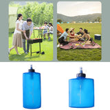 1000/2000ML Ultralight Foldable Water Bag Water Bottle Outdoor Sport Camping Running Hiking Bicycle TPU Soft Flask Water Bag New