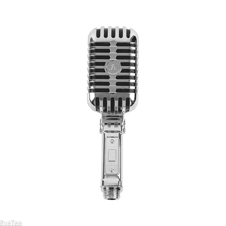 Durable Metal Microphone Shower Head Water Saving Efficient Flow Bathroom Faucet Replacement for Adults Gift