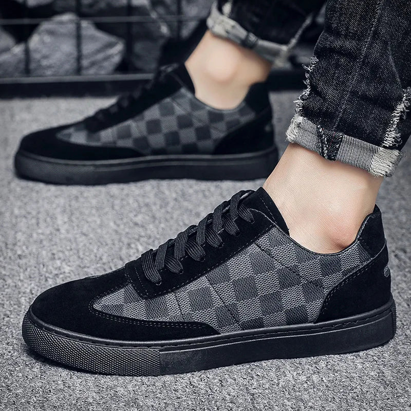 Men Casual Shoes Classic New Fashion Flat Breathable Sneakers Light Shoes Male Tennis Sneaker White Business Travel Footwear