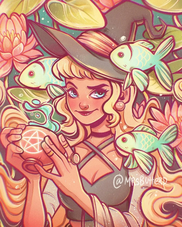 Magic Witch Girl Diamond Painting 5D DIY Art Mosaic Embroidery Bathroom Decor Cross Stitch New Arrivals Adult Gift Offers Large