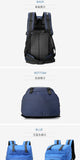 50L Waterproof Hiking Camping Travel Backpack Men Women Outdoor Large Capacity Mountain Climbing Bag Oxford Luggage Rucksack