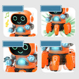 Children Robot  Electric Robot  Robot  Six Claws Plastic Intelligent Dancing Singing Light Electric Robot  for Boys