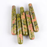 Natural Jade Rose Quartz Wand Facial Skin Care Tools Massage For Face Beauty Lifting Slimming Wholesale&DropShipping