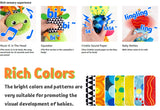 Baby Toys Musical Caterpillar Infant Stuffed Animal Toy with Crinkle Rattles Soft Sensory Toys Newborn Boys Girls 0 3 6 12 Month