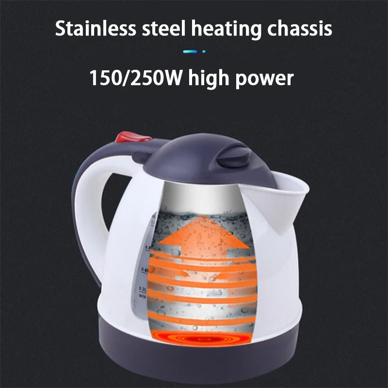 1000 ML Car Hot Kettle Car Truck Water Heater 250 W 12/24 V Tea Coffee Kettle Fast Boiling for Coffee Tea Drinks for Travel Home