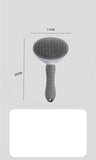 Pet Hair Remover Comb Cat Dog Grooming Brush Deshedding Tool for Long Hair Cats Dogs Floating Fur Cleaning Massage Pet Supplies