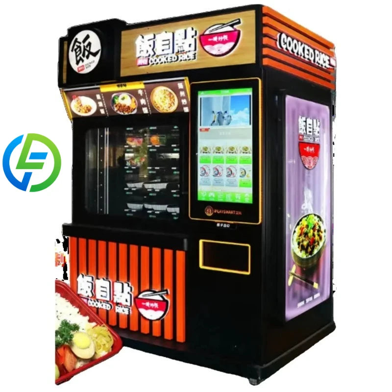 Outdoor Business Hot Food Box Vending Automat Machine for Fresh Food Outdoor