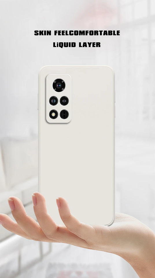 Luxury Original Phone Case for Xiaomi Mi 10T Pro Soft Square Liquid Silicone Camera Protection Covers Xiaomi Mi10T Pro Fundas
