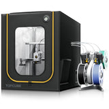 YOOPAI 3D Printer Enclosure For Bambu Lab A1/A1 mini Large Size Enclosure with LED Light Fireproof Waterproof Dustproof  Black