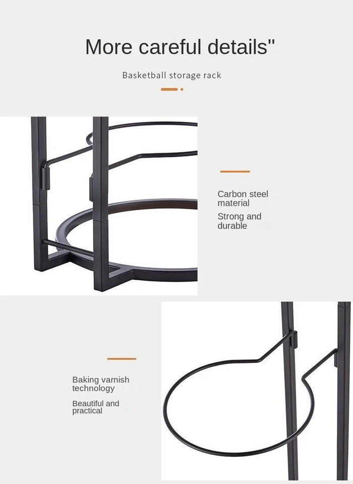Indoor Children Basketball Storage Rack Put Ball Football Storage Basket Placed Rack Kindergarten Volleyball Stand Holder Space