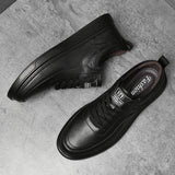 Genuine Leather Men Skateboard Shoes Youth Sneakers Designer Brand Vulcanize Footwear Fashion Male Casual Shoes New Trend Flats