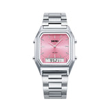 SKMEI Creative Dual Display Digital Electronics Watch Waterproof Quartz Watches For Men Women Students 3Time Luminous Wristwatch