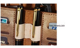 Men's Women's handbags Room Delivery Box Toolbox Information Storage Bag Suitcase Key Leather Business File Box