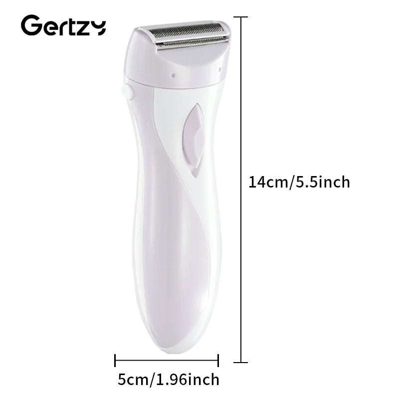 Professional body hair trimmer - USB rechargeable, used for smooth full body beauty