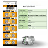 AG10 LR1130 1.55V Button Batteries (4-100PCS) - Alkaline Coin Cell for Watches,Calculators,Lasers, Toys - LR54 L1131 SR1130 389A