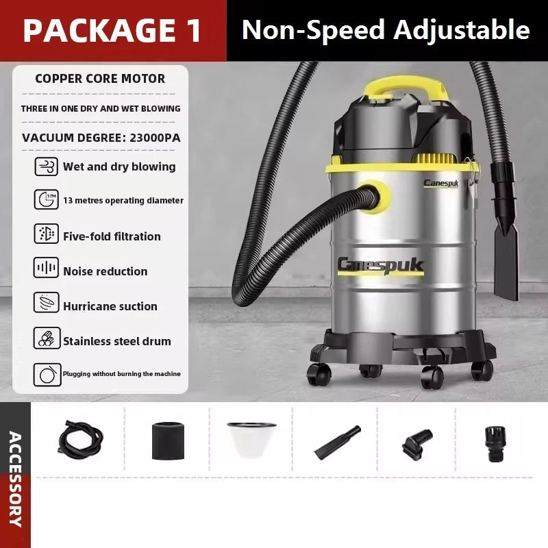 25L/40L Wet And Dry Blowing 3 in 1 Vacuum Cleaner High Power Car Wash Shop Hotel Household Commercial Industrial Vacuum Cleaner