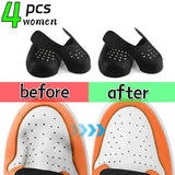 5pairs Crease Protector Shoe Head Stretcher Sneaker Anti Crease Wrinkled Fold Shoe Support Toe Sport Crease Protector Dropship