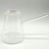 Heat Resistant Coffee Pot Glass Turkishwarmer Tea Maker Pitcher Butter Stovetop Kettle Boiler Handle Arabic Melting Saucepan